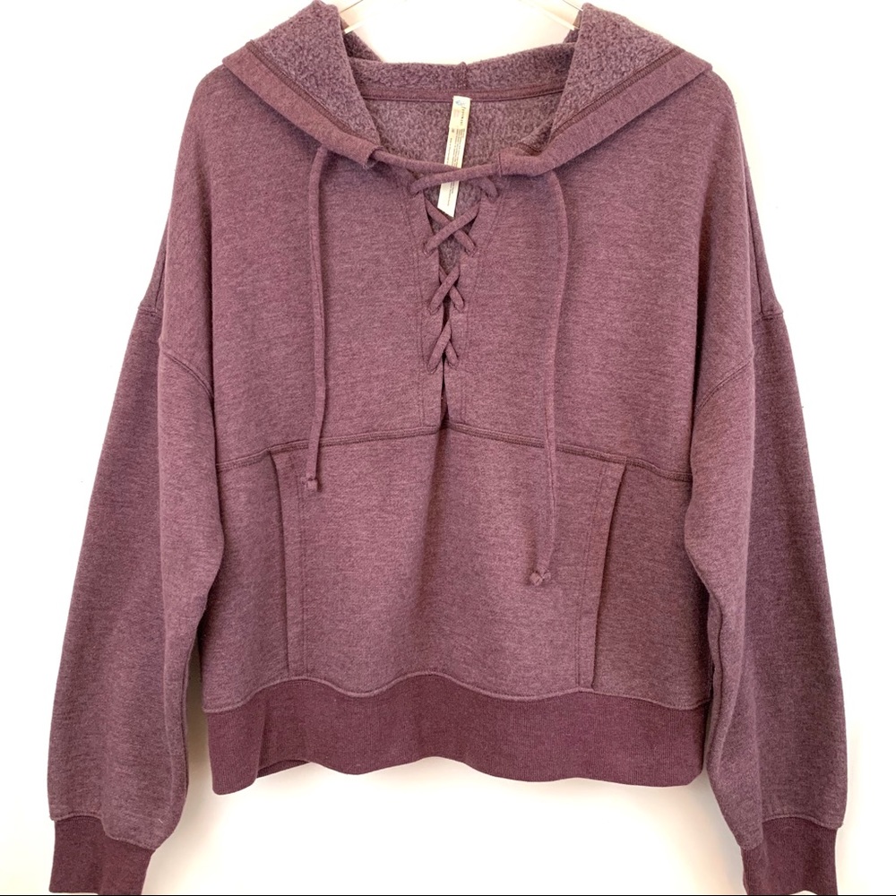 Free People Movement Believer Laced Hoodie